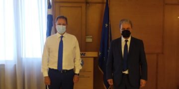 Συνάντηση Βουλευτή Ν. Κοζάνης κ. Γιώργου Αμανατίδη με τον Υπ. Αγρ. Ανάπτυξης και Τροφίμων κ. Σπήλιο Λιβανό- Τι συζήτησαν για προστασία από χαλάζι, την επιχορήγηση γουνοφόρων ζώων, τον οικισμό Κλείτου 