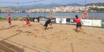 Ξεκινά σήμερα στην Καστοριά, με τη στήριξη του Δήμου Καστοριάς,  το “Πανελλήνιο Αναπτυξιακό Τουρνουά Beach Volley”