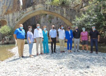 Δήμος Γρεβενών: Ο τουρισμός στην πρώτη γραμμή-Κυβερνητικό κλιμάκιο στο πέτρινο γεφύρι της Πορτίτσας-Γιώργος Δασταμάνης: «Μια μεγάλη μέρα για τον τόπο μας»