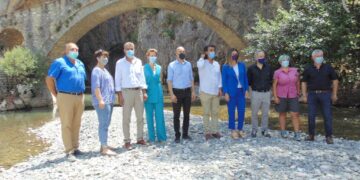 Δήμος Γρεβενών: Ο τουρισμός στην πρώτη γραμμή-Κυβερνητικό κλιμάκιο στο πέτρινο γεφύρι της Πορτίτσας-Γιώργος Δασταμάνης: «Μια μεγάλη μέρα για τον τόπο μας»