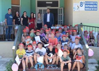 Ο Δήμαρχος Φλώρινας στην καλοκαιρινή γιορτή που διοργάνωσαν ΚΔΑΠ του Δήμου