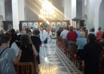 Ξεκίνησαν οι θρησκευτικές εκδηλώσεις της Ιεράς Πανηγύρεως ΑΓΙΑΣ ΜΑΡΙΝΗΣ, στον Ιερό Ναό Μεταμορφώσεως του Σωτήρος Πτολεμαΐδας! (της Κούλας Πουλασιχίδου)