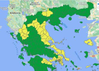 Στο 45.24% το ποσοστό εμβολιασμών στην ΠΕ Κοζάνης – Τα ποσοστά για τις ΠΕ Καστοριάς, Γρεβενών, Φλώρινας – Ο νέος επιδημιολογικός χάρτης και η σχεδόν “πράσινη” Δ. Μακεδονία