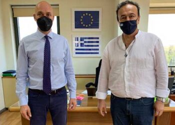 Συνάντηση του βουλευτή Φλώρινας Γ. Αντωνιάδη με τον υφυπουργό Περιβάλλοντος και Ενέργειας κ. Γ. Αμυρά για τους δασικούς χάρτες σε χωριά της Π.Ε. Φλώρινας- Θα γίνει τηλεδιάσκεψη για να βρεθεί κάποια λύση