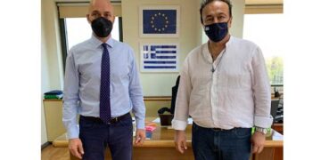 Συνάντηση του βουλευτή Φλώρινας Γ. Αντωνιάδη με τον υφυπουργό Περιβάλλοντος και Ενέργειας κ. Γ. Αμυρά για τους δασικούς χάρτες σε χωριά της Π.Ε. Φλώρινας- Θα γίνει τηλεδιάσκεψη για να βρεθεί κάποια λύση