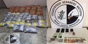 Κοζάνη: Είχαν “φουλάρει” το αυτοκίνητο με ναρκωτικά! – Κατασχέθηκαν 57 συσκευασίες κάνναβης, 88 κιλών και 900 γραμμαρίων