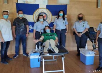 Με μεγάλη επιτυχία πραγματοποιήθηκε η 5η εθελοντική αιμοδοσία που διοργάνωσε η Τοπική Διοίκηση Κοζάνης της Διεθνούς Ένωσης Αστυνομικών (ΙΡΑ)
