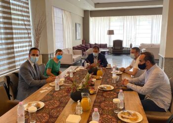 Η Γερμανίδα Πρόξενος στην Κοζάνη- Ενδιαφέρον για τη μετάβαση της Δυτικής Μακεδονίας- Συνάντηση με τη διοίκηση του ΕΒΕ