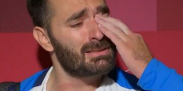 Ολυμπιακοί Αγώνες – Λύγισε στην κάμερα ο γίγαντας Ιακωβίδης: “Συγγνώμη, αν για κάποιους το βάζω στα πόδια”