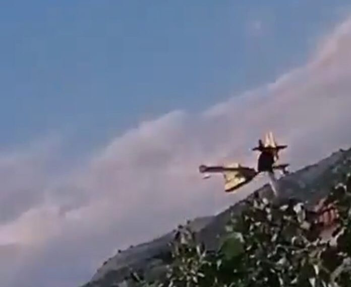 Πυρκαγιά σε δασική έκταση στο Νεστόριο – Και καναντέρ στη μάχη