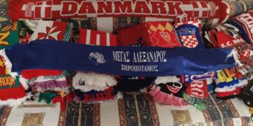 Κασκόλ ομάδων από τη Φλώρινα μέχρι το…Θιβέτ στη συλλογή δυο φίλων από τη Θεσσαλονίκη