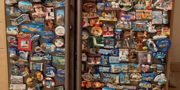 Μια υπέροχη συλλογή από 500 μαγνητάκια έχει δημιουργήσει ο Σωτήρης Σουγιουλτζής και η κόρη του, από την Πτολεμαΐδα