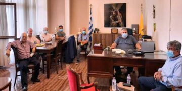 Το χρονοδιάγραμμα μετεγκατάστασης της Μαυροπηγής στο επίκεντρο συνάντησης του Δημάρχου Εορδαίας με την πρώην επιτροπή αγώνα