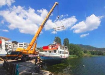 Ετοιμάζεται για …πλεύση η ΟΛΥΜΠΙΑ στη λίμνη της Καστοριάς