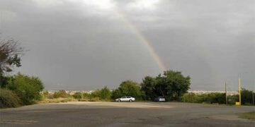 Μποδοσάκειο-ΤΩΡΑ: Πανέμορφο ουράνιο τόξο