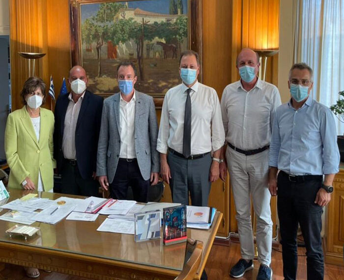 Συνάντηση Λιβανού με το νεοεκλεγέν ΔΣ της Διεπαγγελματικής Βάμβακος