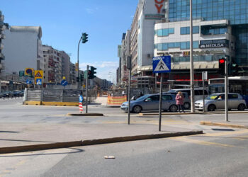 Θεσσαλονίκη: Λαμαρίνες τέλος στη συμβολή της Λαγκαδά με την Μοναστηρίου