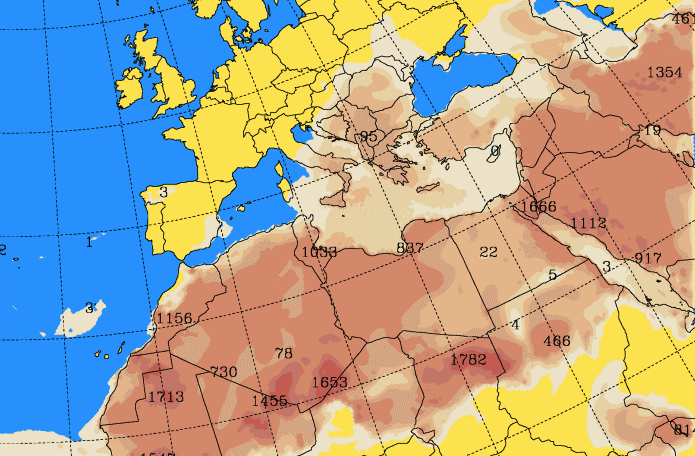 Δ/νση Περιβάλλοντος και Χωρικού Σχεδιασμού Περιφ. Δυτ. Μακεδονίας: Προειδοποίηση για μεταφορά σκόνης από την Αφρική μέχρι 6/8