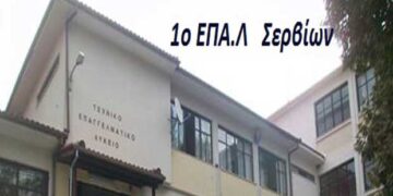 Οι σχολές επιτυχίας των μαθητών του ΕΠΑΛ Σερβίων