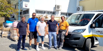 Αποστολή βοήθειας από τον Δήμο Βοίου στους πυρόπληκτους