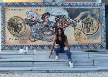 Δήμος Φλώρινας: Ο Μέγας Αλέξανδρος κοσμεί πλέον την είσοδο του ΔΑΚ Φλώρινας