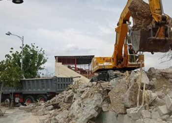 Ξεκίνησαν οι εργασίες Ανακατασκευής τμήματος περίφραξης στο Δημοτικό Στάδιο Πτολεμαΐδας “ΑΙΜΙΛΙΟΣ ΘΕΟΦΑΝΙΔΗΣ”