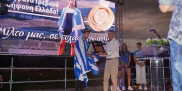 Τα Γρεβενά “γκρέμισαν” τα τείχη για το “χρυσό” παιδί Μίλτο Τεντόγλου-Το χρυσό κλειδί των Γρεβενών στον Ολυμπιονίκη – Πήρε το όνομα του το γήπεδο