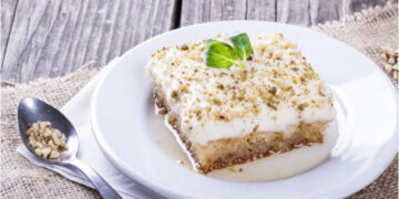 Εκμέκ με φρυγανιά και μαστίχα -Έτοιμο σε 10 λεπτά