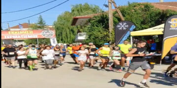 Με τη συμμετοχή περίπου 150 δρομέων πραγματοποιείται με επιτυχία ο 5ος ορεινός αγώνας Ασβεστόπετρας