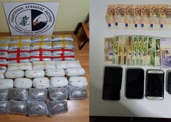 Μεγάλη επιτυχία της Ασφάλειας Καστοριάς και του Τμήματος Συνοριακής Φύλαξης Μεσοποταμίας.  Συνέλαβαν  3 αλλοδαπούς για διακίνηση ακατέργαστης κάνναβης, βάρους 44 κιλών και 700 γραμμαρίων