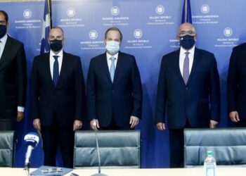 Υπουργείο Υποδομών και Μεταφορών: Ο Καραμανλής καλωσόρισε Παπαδόπουλο-Καραγιάννη – Μιχάλης Παπαδόπουλος: Πρόκληση για δουλειά