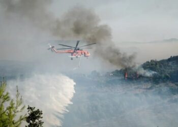 Τρία τα πύρινα μέτωπα στη Δυτική Μακεδονία -Δεν απειλείται κατοικημένη περιοχή στα Γρεβενά