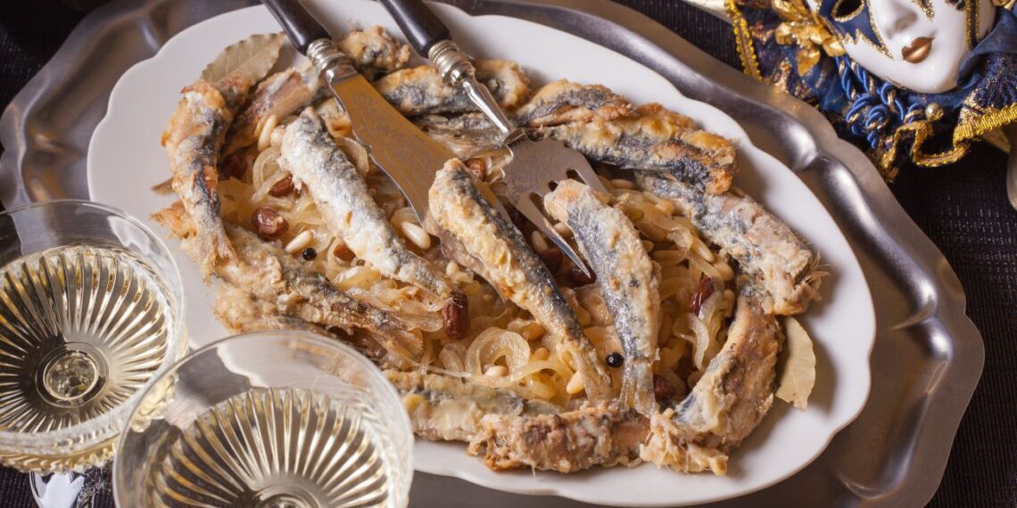 Σαρδέλες με λευκό κρασί