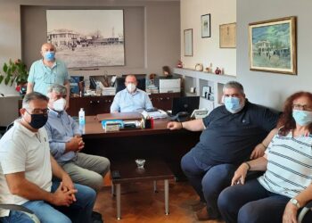 Αντιπροσωπεία του Δήμου Εορδαίας με επικεφαλής το Δήμαρχο Παναγιώτη Πλακεντά, βρέθηκε στην Κομοτηνή. Συναντήσεις με το Δήμαρχο Κομοτηνής Ιωάννη Γκαράνη και με το Προεδρείο του Δ.Σ. του Συλλόγου Μέριμνας ΑμεΑ Νοητικής Υστέρησης Νομού Ροδόπης