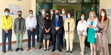 Στις τελετές αγιασμού του 4ου Γενικού Λυκείου  και του 19ου Δημοτικού Κοζάνης παραβρέθηκε ο Υφ. Υποδομών και Μεταφορών Μιχάλης Παπαδόπουλος- Δελτίο Τύπου