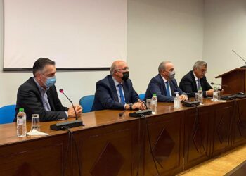 Ο Αν. Υπουργός Ανάπτυξης Νίκος Παπαθανάσης στην Κοζάνη- Σύσκεψη με Δημάρχους και Περιφερειάρχη (φωτό-βίντεο)