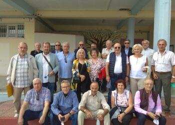 Συνάντηση αποφοίτων 1971 του πρακτικού τμήματος εξαταξίου Γυμνασίου Πτολεμαΐδας