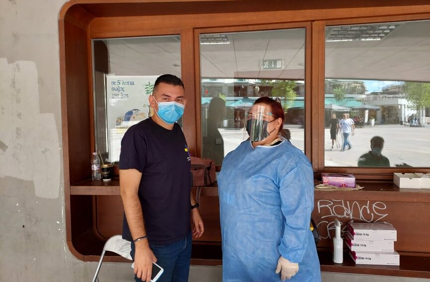 Δήμος Κοζάνης: Αρνητικά όλα τα rapid tests στην κεντρική πλατεία που έγιναν σήμερα Δευτέρα 20/9