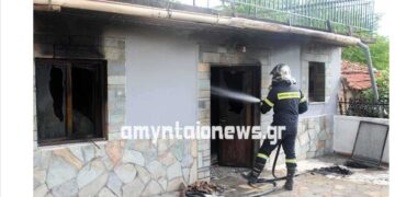 Ηλικιωμένη κάηκε ζωντανή μέσα στο σπίτι της, στο Ξινό Νερό Φλώρινας