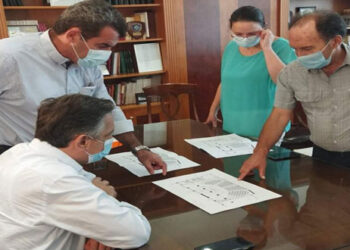 Συνάντηση Εργασίας του Περιφερειάρχη Δυτικής Μακεδονίας για θέματα που αφορούν  το Διοικητήριο της Π.Ε. Καστοριάς