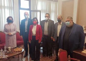 Απολιγνιτοποίηση – ΟΣΕ – ΒΙΟΠΑ – Τρένο – Πανεπιστήμιο – Πολιτική προστασία – ΑΠΕ- Σχολή Πυροσβεστικής έθεσε επί τάπητος σε κλιμάκιο της ΝΔ που βρέθηκε στο Δήμο Εορδαίας ο Π. Πλακεντάς