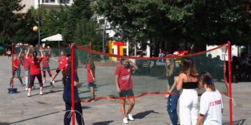 Δήμος Γρεβενών: «Όλη η πλατεία ένα παιχνίδι» για την Ευρωπαϊκή Εβδομάδα Κινητικότητας – Μίνι βόλεϊ και τένις στην πρώτη γραμμή