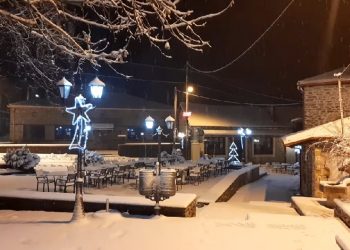 “Καλό χειμώνα” από την πανέμορφη χιονισμένη Βλάστη