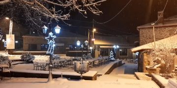 “Καλό χειμώνα” από την πανέμορφη χιονισμένη Βλάστη