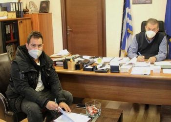 Σύμβαση εκτέλεσης έργου για την Βελτίωση προσβασιμότητας ΑΜΕΑ σε κοινόχρηστους χώρους του Δήμου υπέγραψε ο Δήμαρχος Αμυνταίου