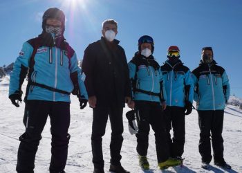 Ο Δήμαρχος Γρεβενών Γιώργος Δασταμάνης στους αγώνες αλπικού σκι της Βασιλίτσας (Βίντεο+Φωτογραφίες)