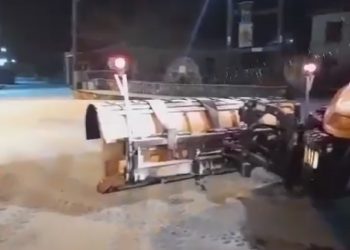 Τα μηχανήματα αποχιονισμού του Δήμου Αμυνταίου βρίσκονται στις επάλξεις -video
