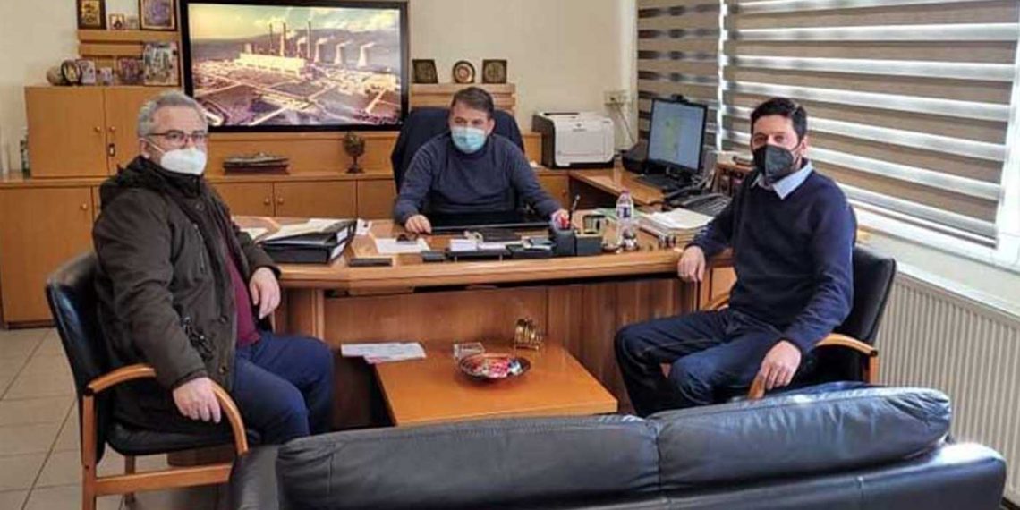 Με τον διευθυντή του ΑΗΣ Αγίου Δημητρίου συναντήθηκε το προεδρείου του σωματείου «Ένωσης»