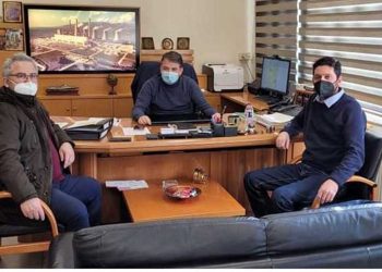 Με τον διευθυντή του ΑΗΣ Αγίου Δημητρίου συναντήθηκε το προεδρείου του σωματείου «Ένωσης»