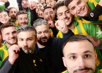 Η πανηγυρική φωτογραφία από τα αποδυτήρια του Εορδαϊκού στην Αιανή